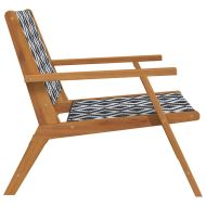 Градинска мебел 2 pcs Бяло 67 x 78 x 73 см