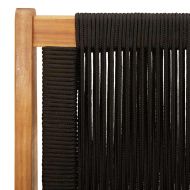 Градинска мебел 2 pcs Черно 78 x 67 x 73 см