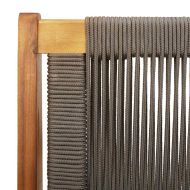 Градинска мебел 2 pcs Сив 78 x 67 x 73 см