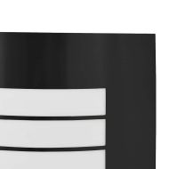 Външна стенна лампа Черно 23.5 x 10.5 x 26 см