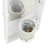 Външни стенни лампи 2 pcs Сребрист 32 x 10 x 10 см