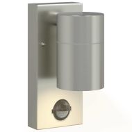 Външна стенна лампа Сребрист 6.5 x 10.5 x 16 см