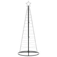 LED коледна елха 200 светодиода студено бяло 182 см