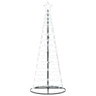 LED коледна елха 200 светодиода студено бяло 182 см