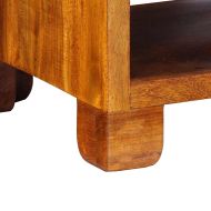 Служебен шкаф Многоцветен 40 x 35 x 45 см Акациево дърво масив