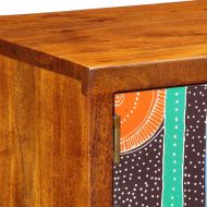 Шкаф за обувки със съхранение с врата Кафяво 90 x 35 x 55 см