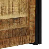 Кутия за съхранение 50 x 50 x 50 cm Грубо мангово дърво