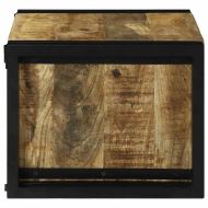 Винен рафт 46 x 35 x 27.5 см Масивна дървесина от манго