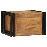 Винен рафт 46 x 35 x 27.5 см Масивна акациева дървесина