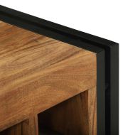 Винен рафт 46 x 35 x 27.5 см Масивна акациева дървесина