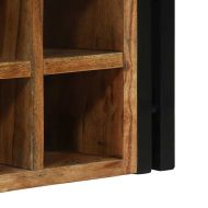 Винен рафт 46 x 35 x 27.5 см Масивна акациева дървесина