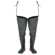 Дълги ботуши за риболов, тъмнозелени, размер 42