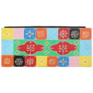 ТВ шкаф Многоцветен 80 x 35 x 50 см Масивна дървесина от манго