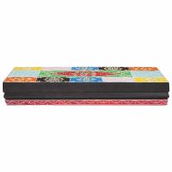 Стенни рафтове с рафт 2 pcs Многоцветен 40 x 20 x 6 cm