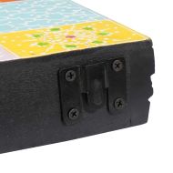 Стенни рафтове с рафт 2 pcs Многоцветен 60 x 20 x 6 cm