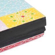 Стенни рафтове с рафт 3 pcs Многоцветен 100 x 20 x 6 cm