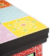 Телевизионен шкаф с чекмедже Многоцветен 100 x 30 x 24 см