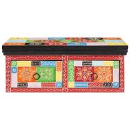 Телевизионен шкаф с чекмедже с рафт Многоцветен 60 x 30 x 24 см