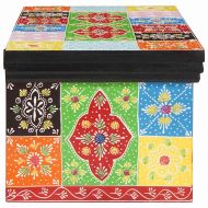 Телевизионен шкаф с чекмедже с рафт Многоцветен 60 x 30 x 24 см