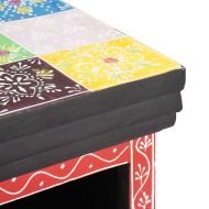 Шкаф с чекмеджета с рафт с врата Многоцветен 30 x 30 x 90 см