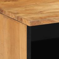 ТВ Единици с чекмедже Солидно акациево дърво 100 x 33,5 x 46 см