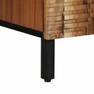 Служебен шкаф с чекмедже с рафт Естествен 60 x 33,5 x 75 см