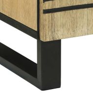 Нощен шкаф Кафяво 50 x 33 x 62 см Масивна акациева дървесина