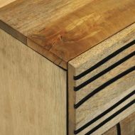 Нощен шкаф Кафяво 50 x 33 x 60 см Масивна акациева дървесина