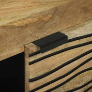 Масичка за кафе Кафяв и черен Размер 100 x 54 x 40 см