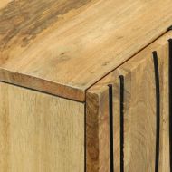 Висок шкаф Кафяво 60 x 33 x 100 см мангово дърво масив