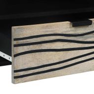 ТВ Единици с чекмедже Бяло 80 x 33 x 46 см Инженерно дърво