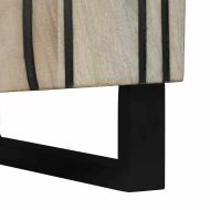 Шкаф за мивка в баня Бяло 38 x 33,5 x 58 см Инженерно дърво