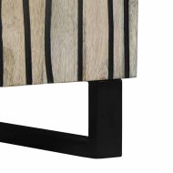 Шкафове и стелажи за съхранение на медии Бял и черен