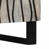 Шкафове и стелажи за съхранение на медии Бял и черен