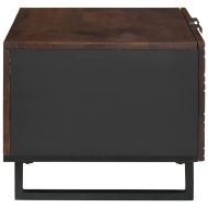 Масичка за кафе Кафяв и черен 80 x 50 x 40 cm