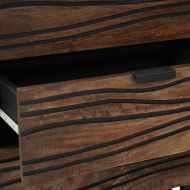 Нощен шкаф Орех 50 x 33 x 62 см Масивна акациева дървесина