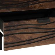 Нощен шкаф Орех 50 x 33 x 62 см Масивна акациева дървесина