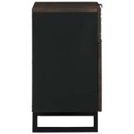 Нощен шкаф Орех 50 x 33 x 60 см Масивна акациева дървесина