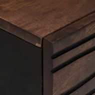 Масичка за кафе Кафяв и черен Размер 100 x 54 x 40 см