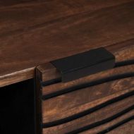 Масичка за кафе Кафяв и черен Размер 100 x 54 x 40 см