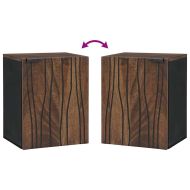 Шкаф за мивка в баня Орех 38 x 33,5 x 48 см Инженерно дърво