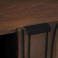 Шкаф Кафяво 90 x 33 x 75 см мангово дърво масив