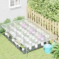 Прозрачен брезент с капси 2х3 м Полиетилен