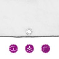 Прозрачен брезент с капси 3х5 м Полиетилен