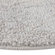 Антихлъзгащ shaggy килим Сив 160 x 160 cm ПП