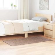 Антихлъзгащ shaggy килим Кафяво 80 x 150 cm ПП