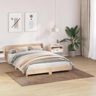 Антихлъзгащ shaggy килим Кафяво 140 x 200 cm ПП