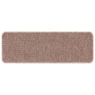 Килимчета против подхлъзване за стълби 15 pcs Светлокафяво