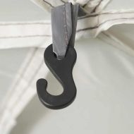 Палатка за басейн с покрив Сив 366 x 305 x 231 см Полиестер