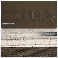 Риболовна палатка с покрив Кафяво 514 x 465 x 187 см Полиестер